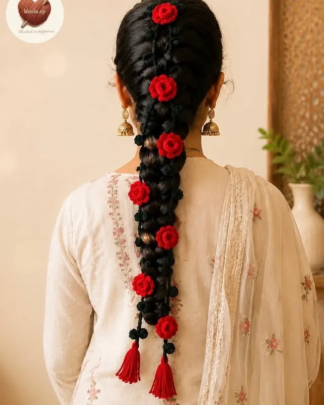 Crochet Hair Vine